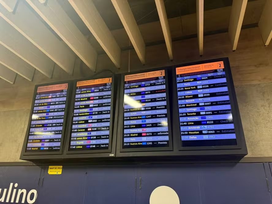 Pane no controle aéreo de SP trava aeroportos e causa atrasos no Marechal Rondon