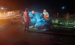 Motorista morre após batida de frente entre S10 e Gol em rodovia de MT